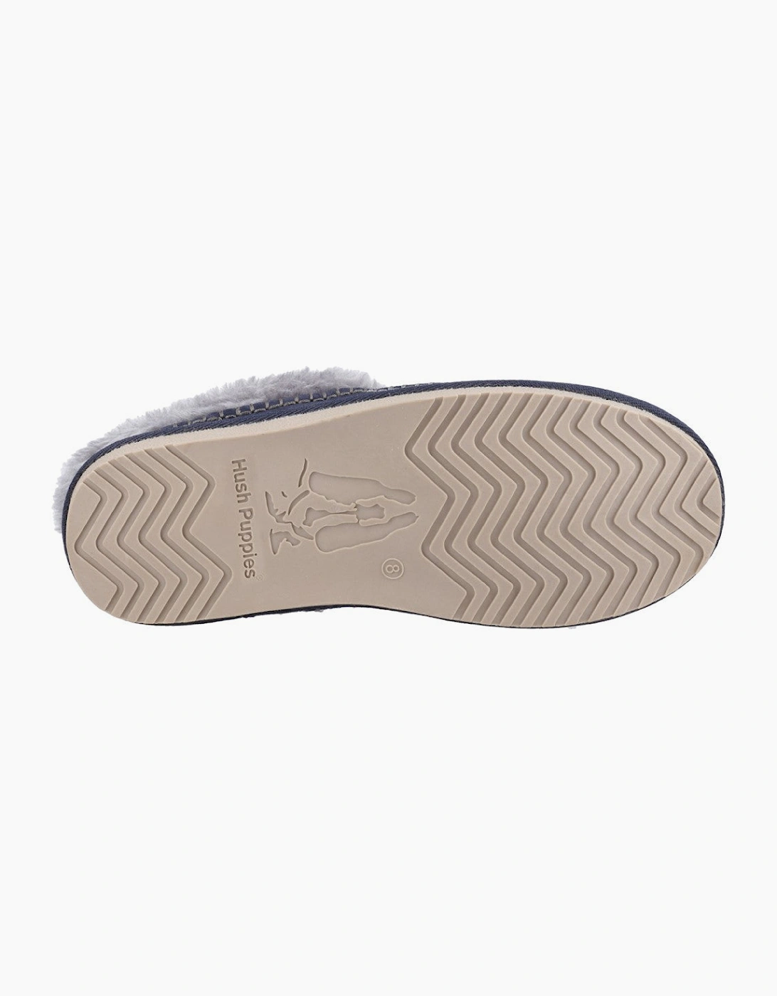 Hush Puppies Atticus Mens Full Slippers Navy