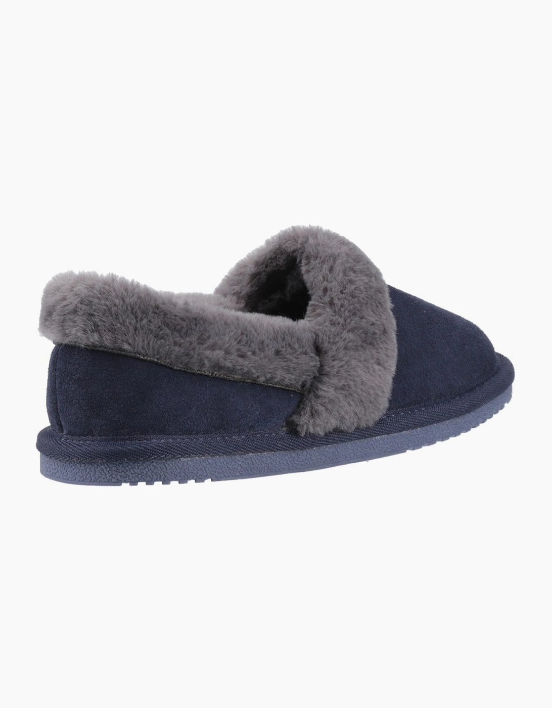 Hush Puppies Ariel Womens Full Slippers Navy