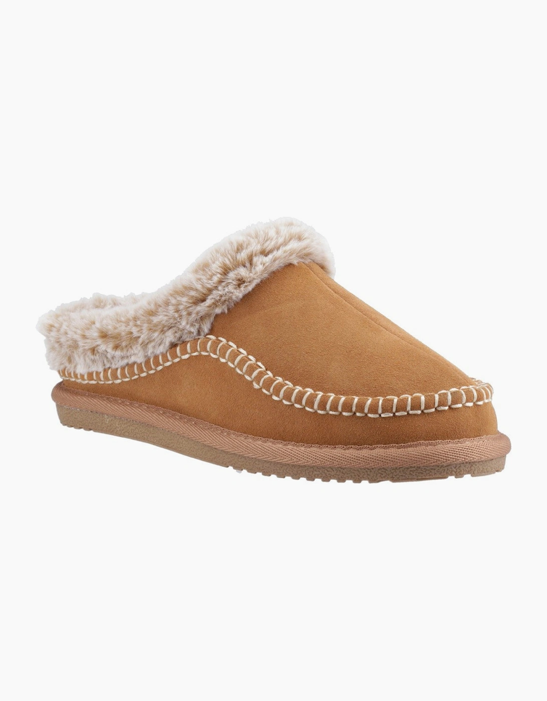 Hush Puppies Anika Womens Mules Tan