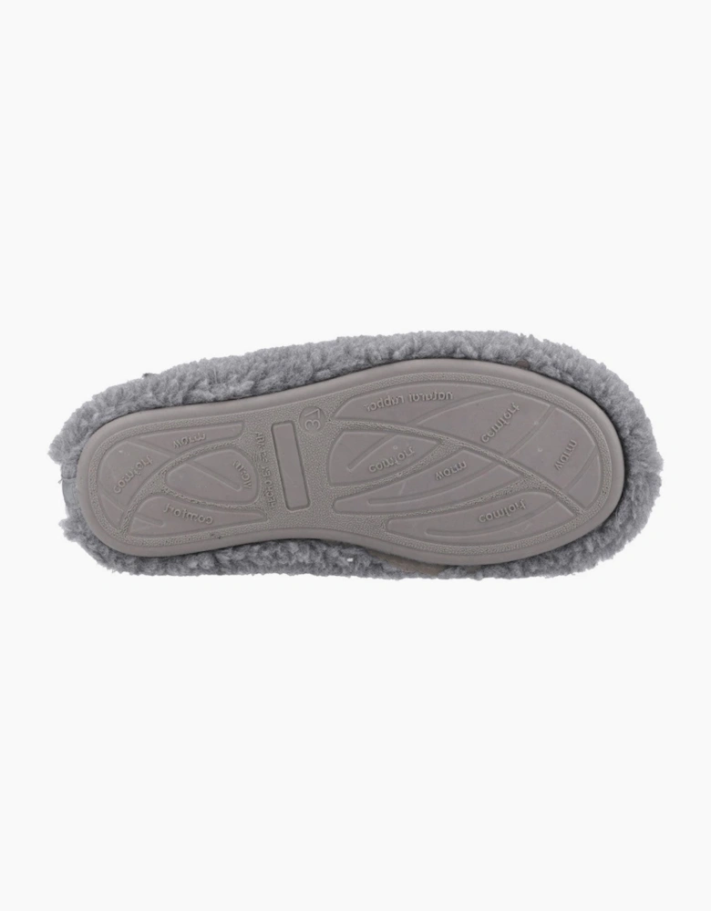 Hush Puppies Good Teddy Womens Mules Grey