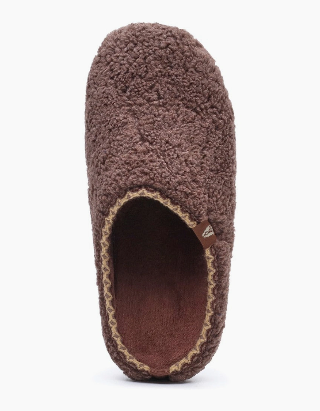 Hush Puppies Good Teddy Womens Mules Chocolate