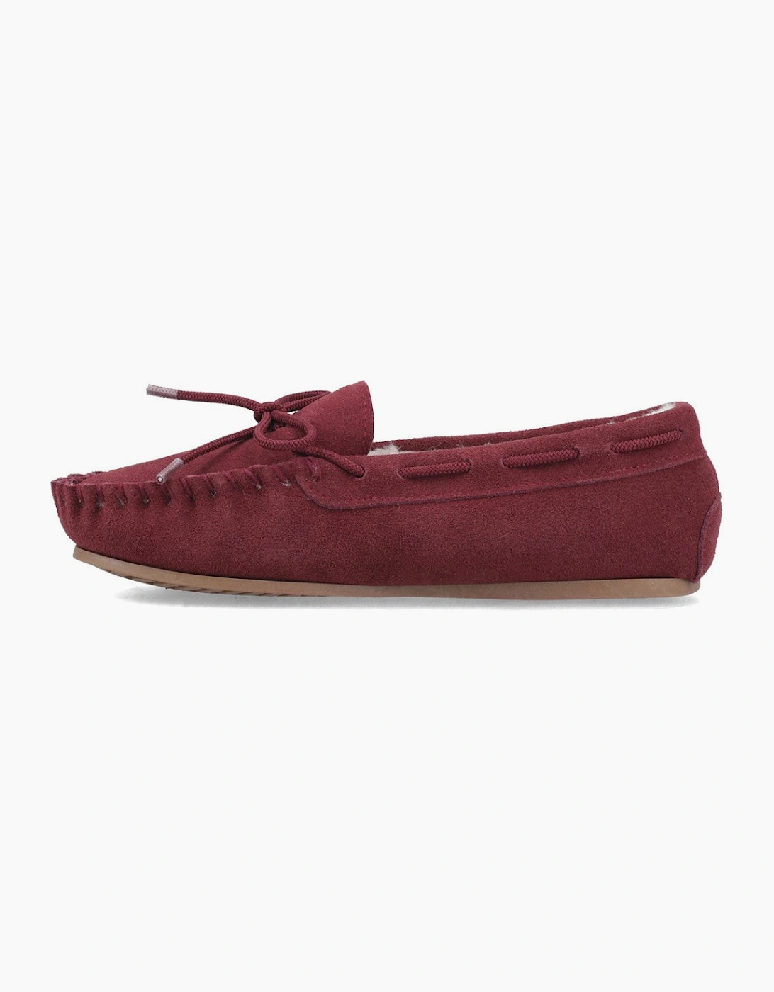Hush Puppies Allie Womens Moccasins Wine