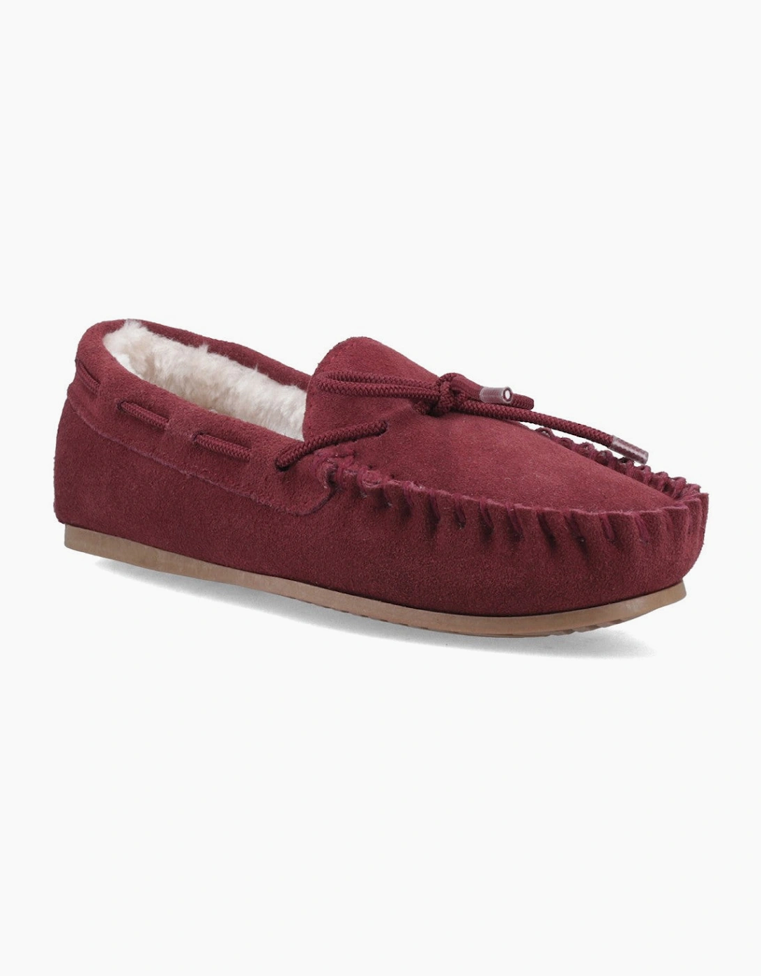 Hush Puppies Allie Womens Moccasins Wine