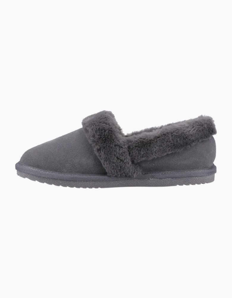 Hush Puppies Ariel Womens Full Slippers Grey