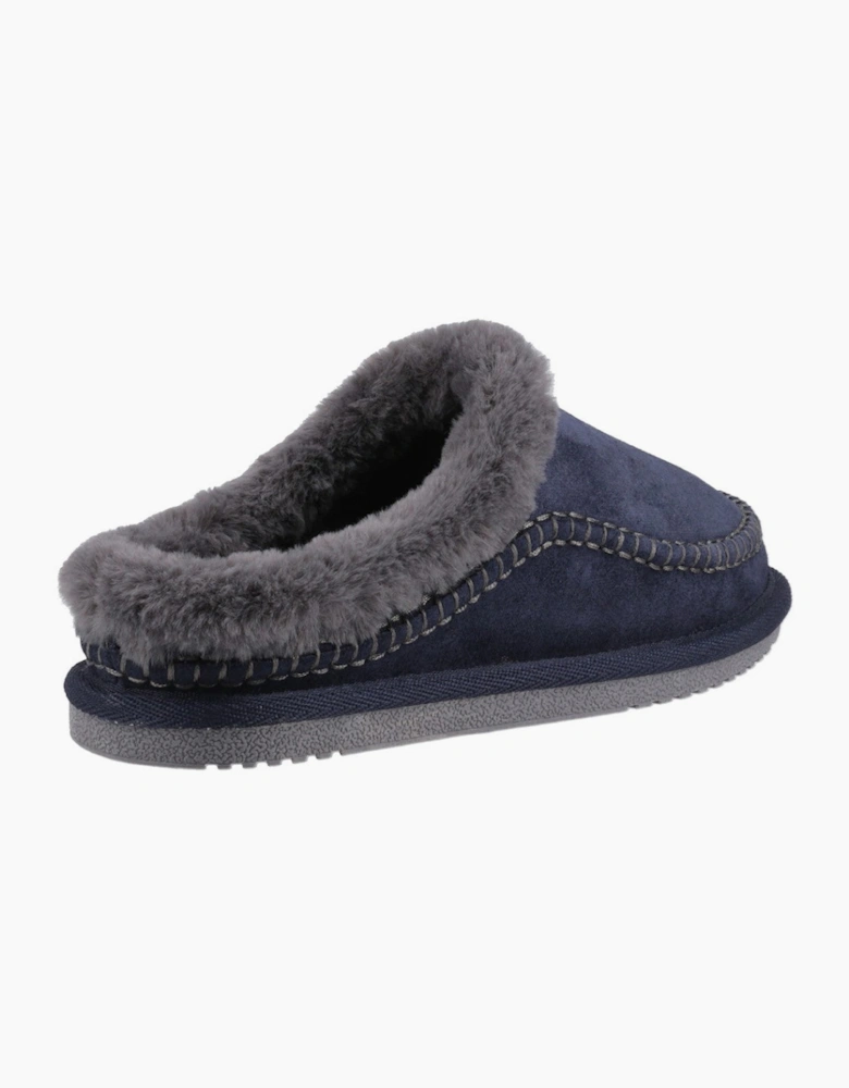Hush Puppies Anika Womens Mules Navy
