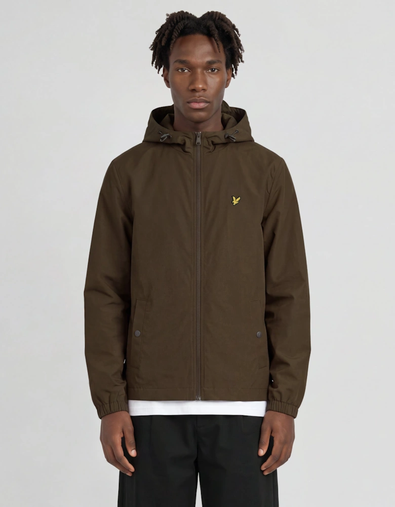 Water Resistant Hooded Jacket