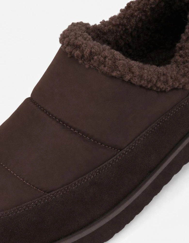 Hush Puppies SUSIE Womens Full Slippers Brown