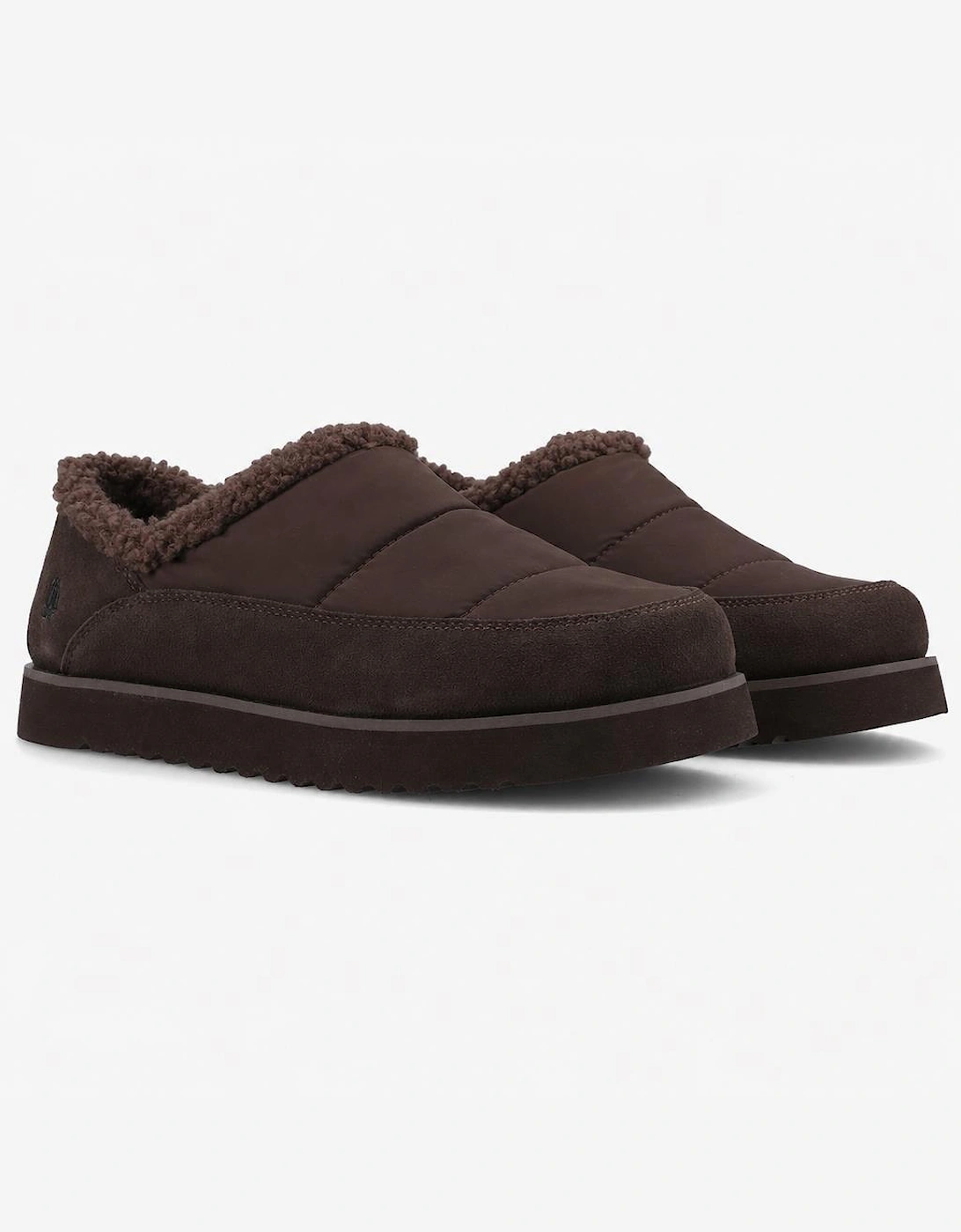 Hush Puppies Women's Brown Susie Full Slippers - Size 8