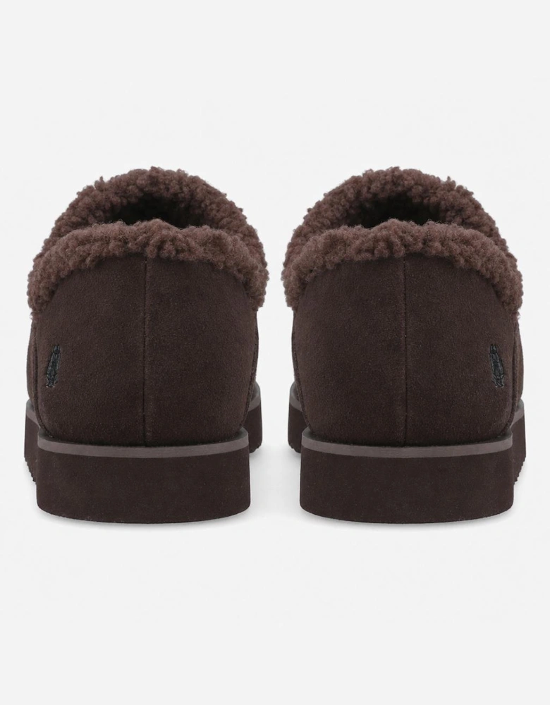 Hush Puppies SUSIE Womens Full Slippers Brown