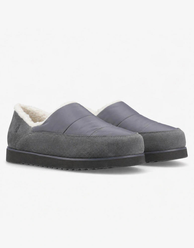Hush Puppies SUSIE Womens Full Slippers Grey
