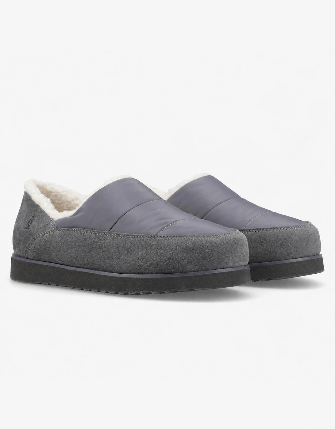 Hush Puppies SUSIE Womens Full Slippers Grey