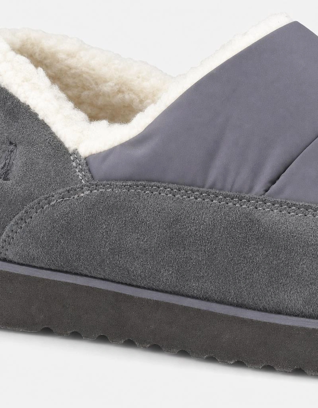 Hush Puppies SUSIE Womens Full Slippers Grey
