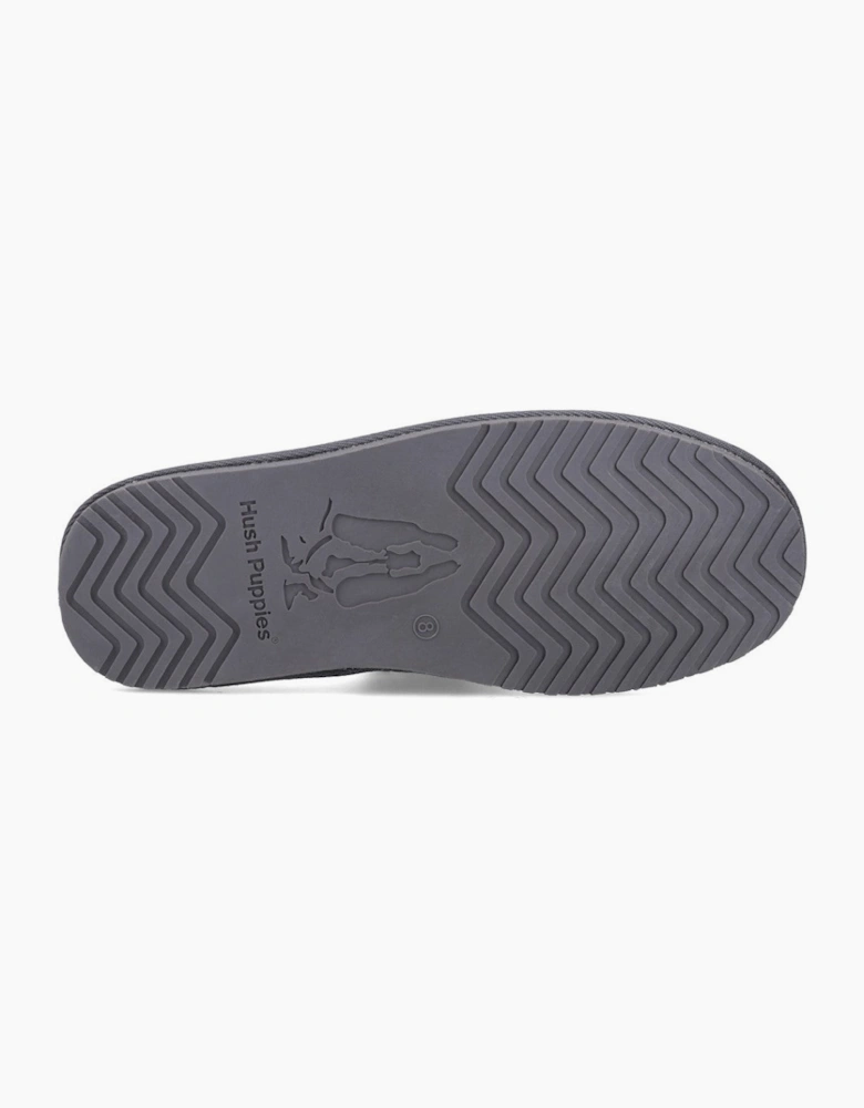 Hush Puppies Calvin Mens Mules Grey