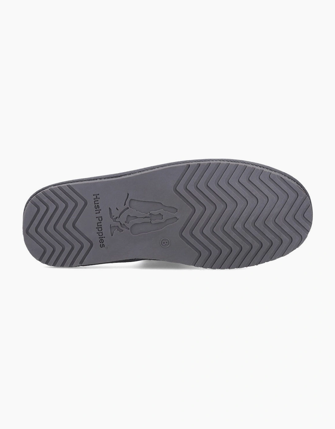 Hush Puppies Calvin Mens Mules Grey