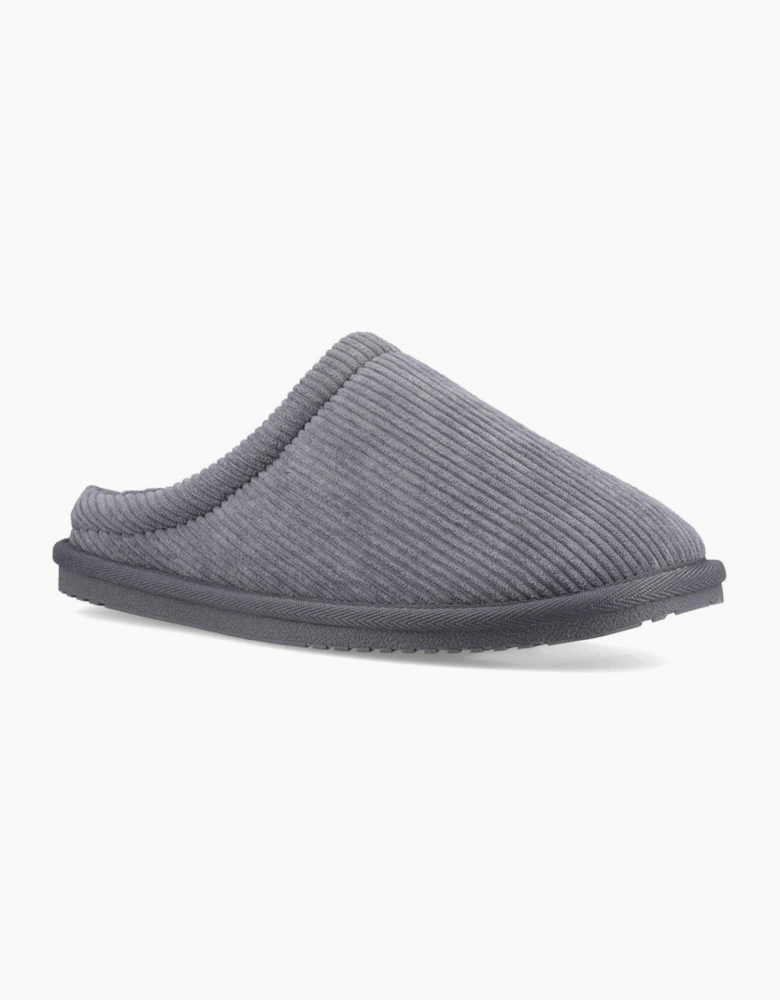 Hush Puppies Calvin Mens Mules Grey