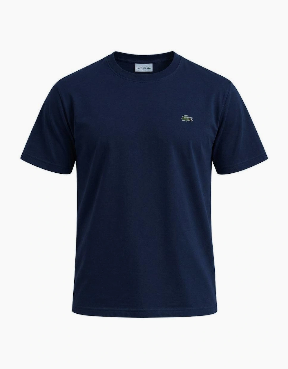 Lacoste Cotton Pima Crew Neck T-Shirt Midnight Blue