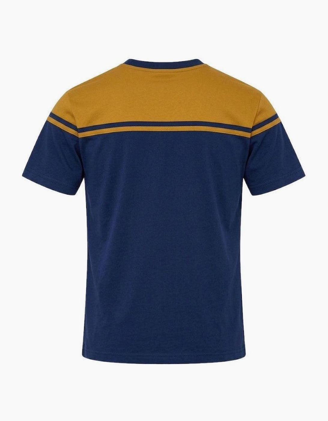Sergio Tacchini New Young Line T-Shirt Golden Brown/Maritime Blue