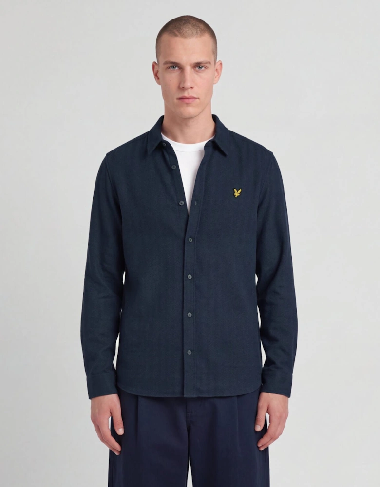 Herringbone Flannel Shirt