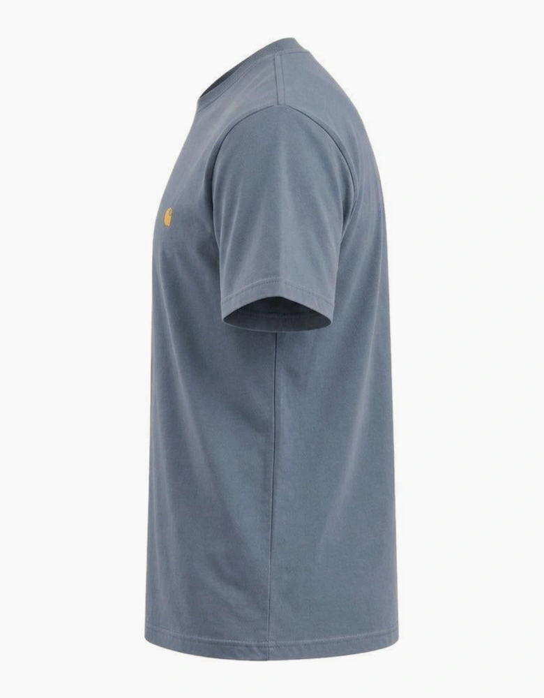 Carhartt WIP S/S Chase T-Shirt Icesheet/Gold