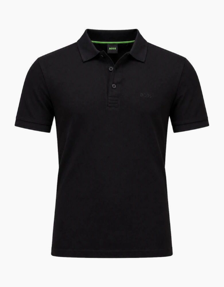 BOSS Paddy Piqué Polo Shirt Black