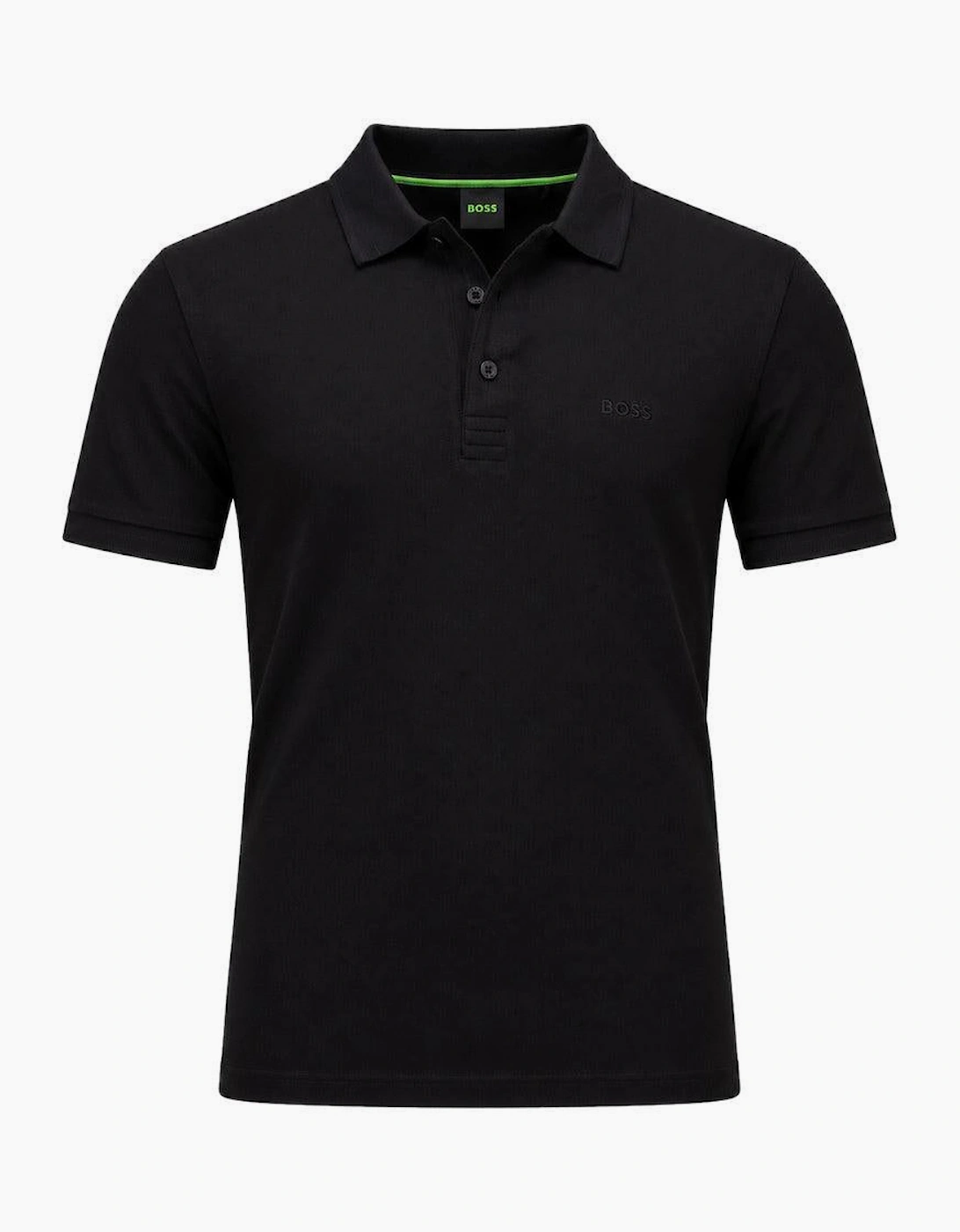 BOSS Paddy Piqué Polo Shirt Black