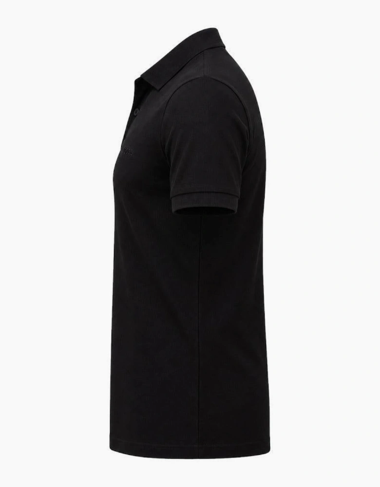 BOSS Paddy Piqué Polo Shirt Black