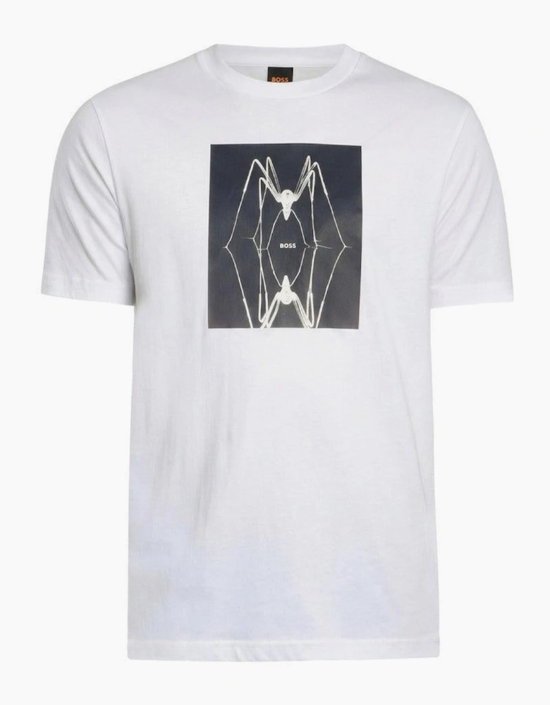 BOSS Te Creature Graphic T-Shirt White