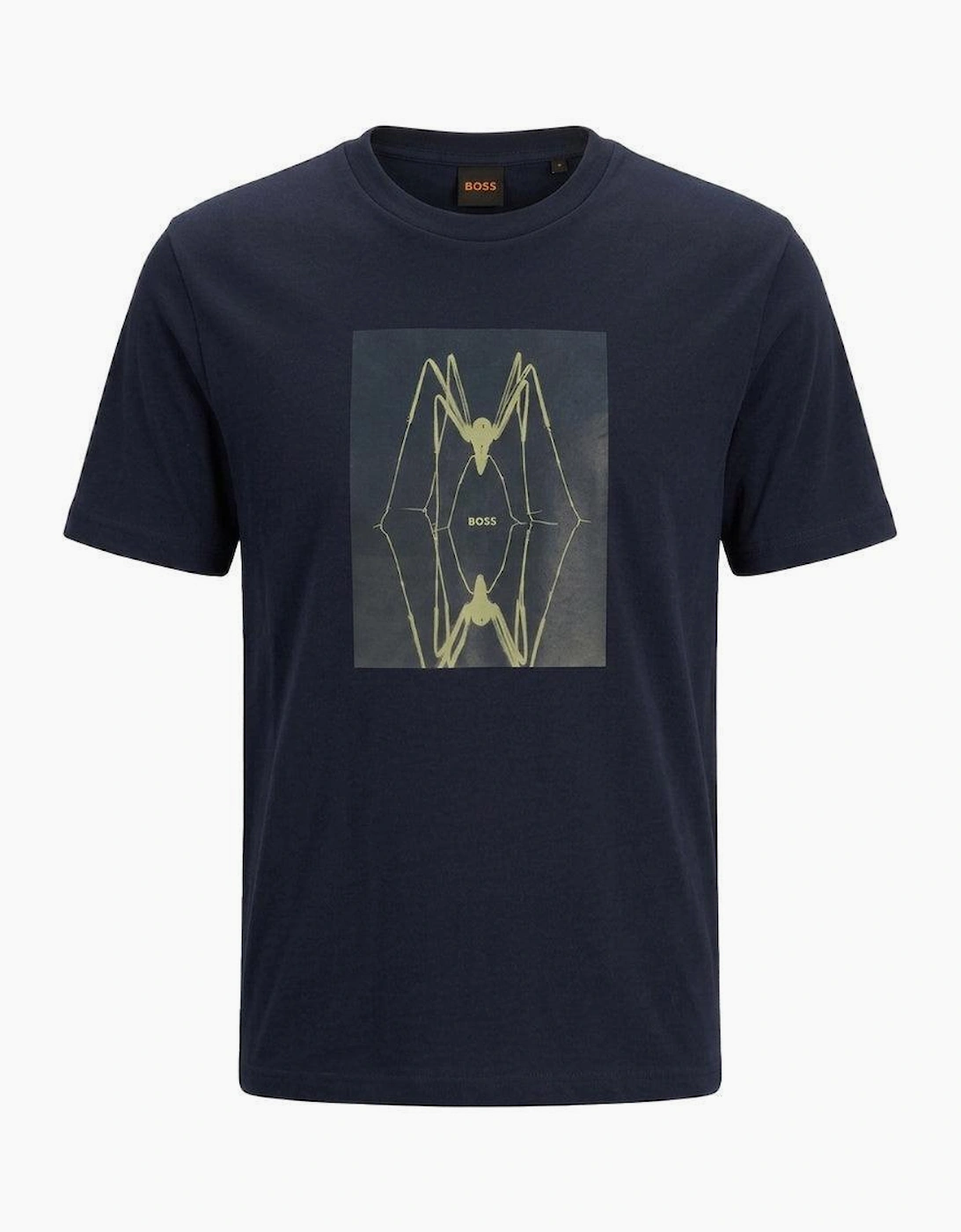 BOSS Te Creature Graphic T-Shirt Dark Blue