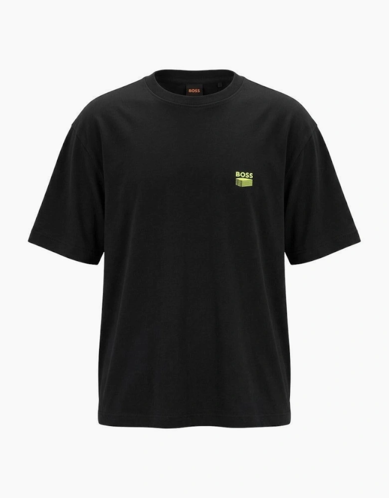 BOSS Te Brutalism Graphic T-Shirt Black