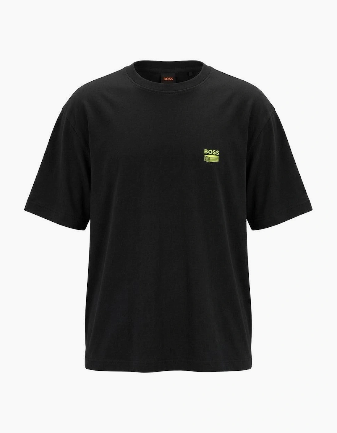 BOSS Te Brutalism Graphic T-Shirt Black