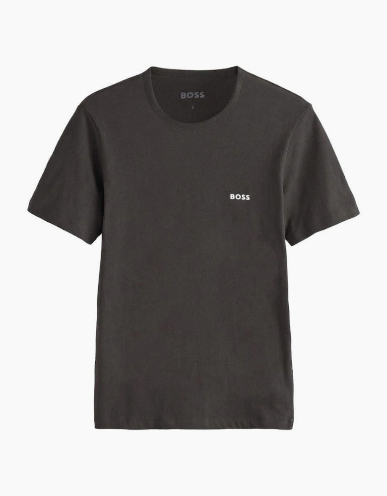 BOSS Cotton Basic T-Shirt Charcoal Grey