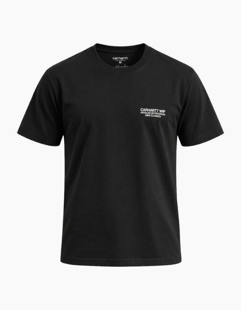 Carhartt WIP S/S Sean Hamilton 03 T-Shirt Black