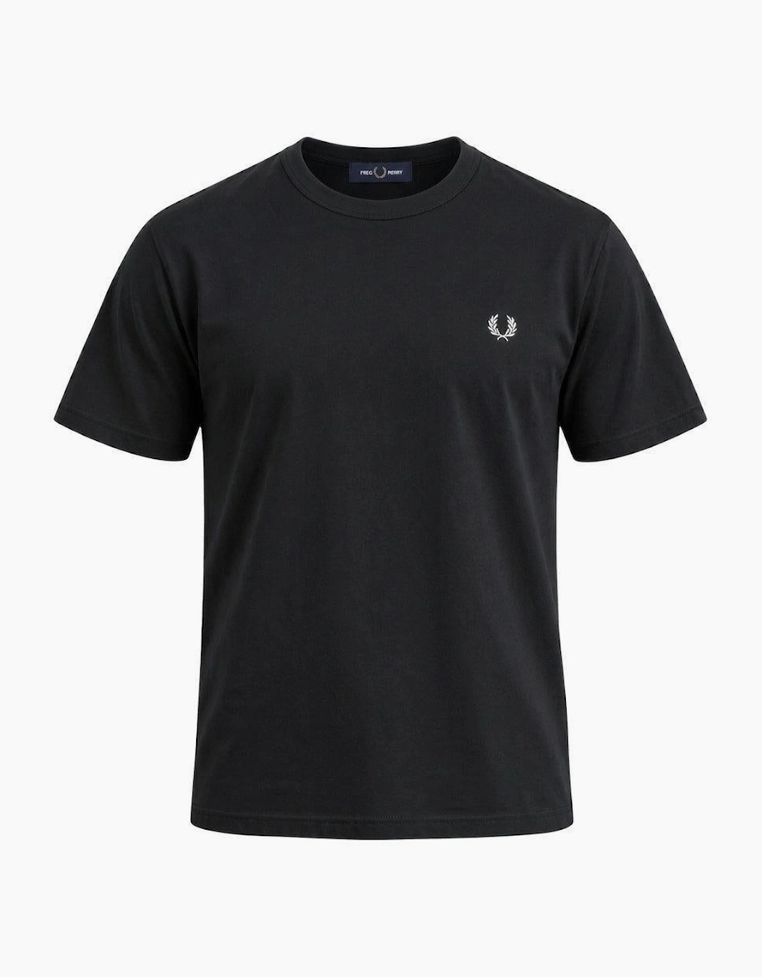 Fred Perry Ringer T-Shirt Black