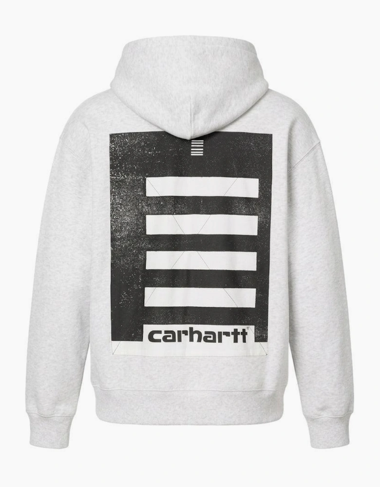 Carhartt WIP Hooded Archive Lines Sweatshirt Jacket Ash Heather
