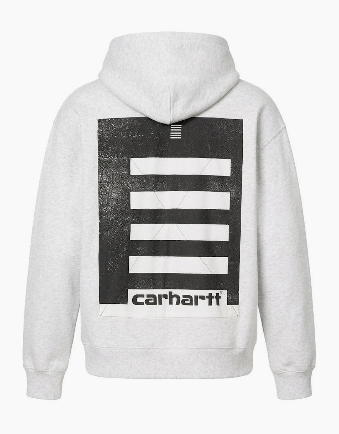 Carhartt WIP Hooded Archive Lines Sweatshirt Jacket Ash Heather