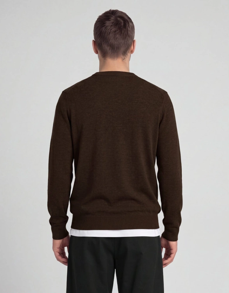 Lambswool Blend Crew Neck Jumper