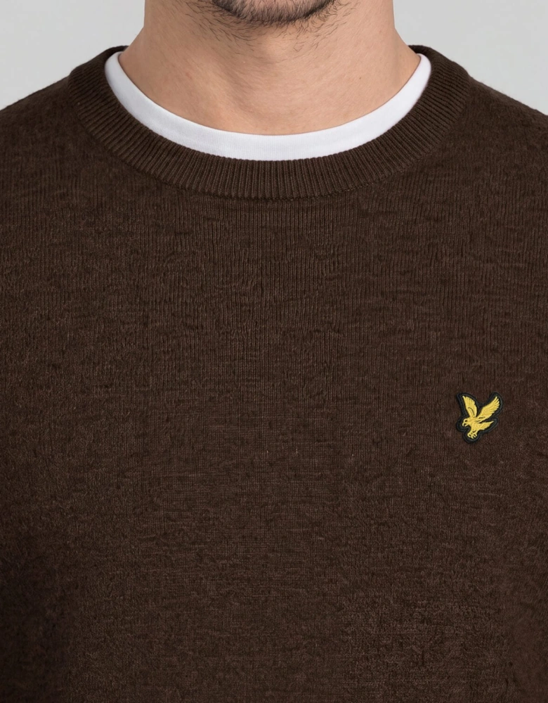 Lambswool Blend Crew Neck Jumper