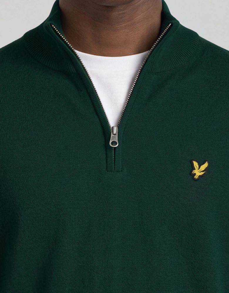 Cotton Merino 1/4 Zip Jumper