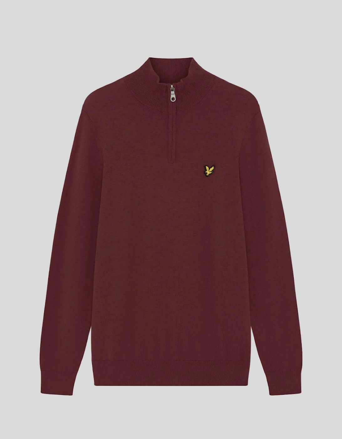 Cotton Merino 1/4 Zip Jumper