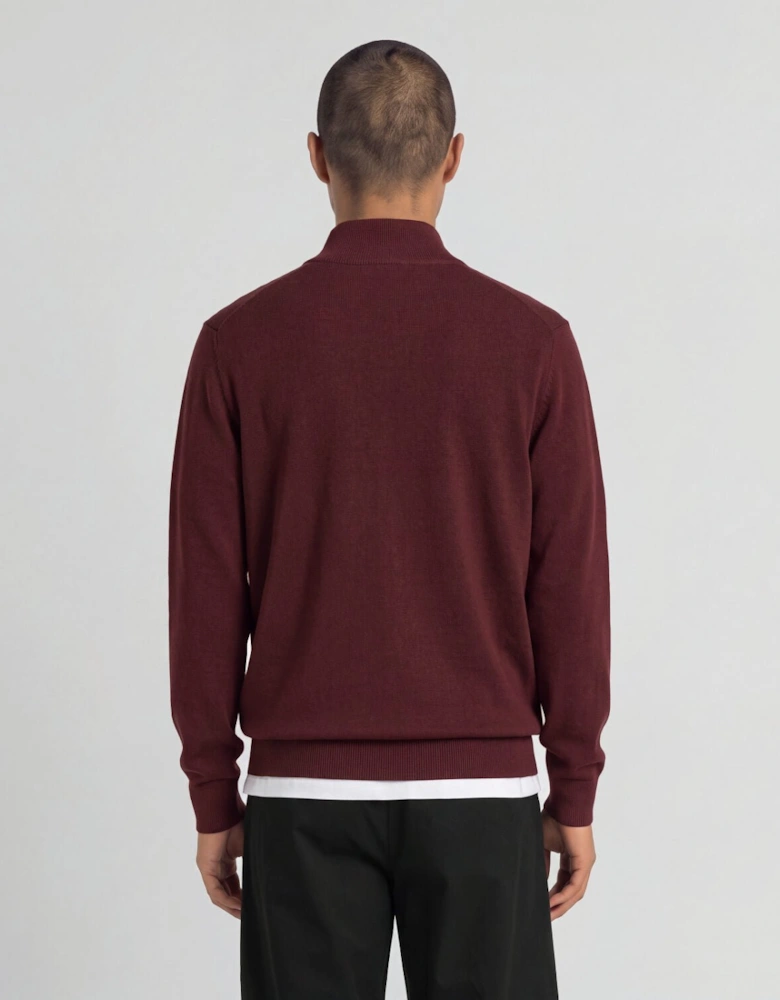 Cotton Merino 1/4 Zip Jumper