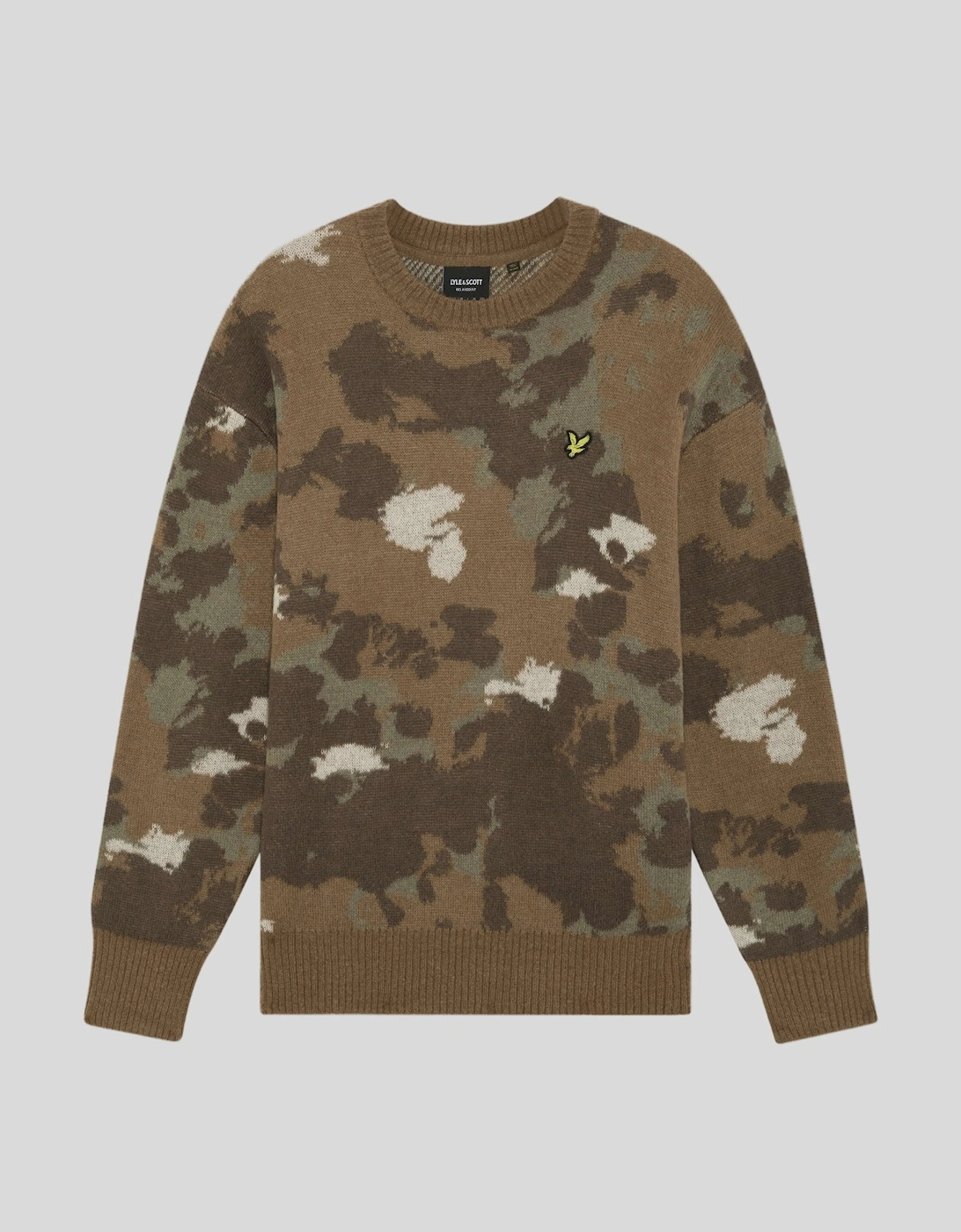 Animal Print Jacquard Jumper