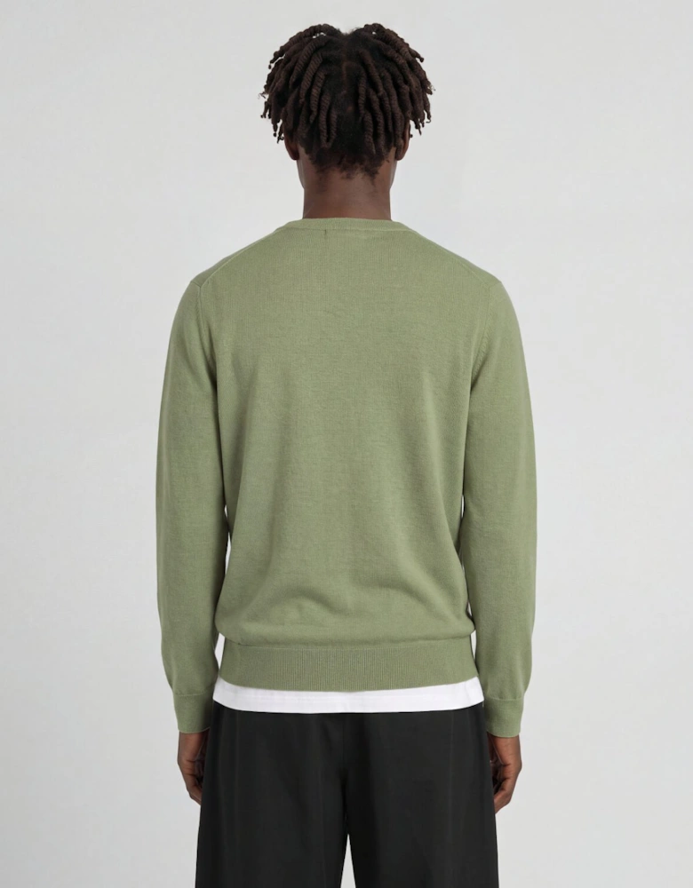 Cotton Merino Crew Neck Jumper