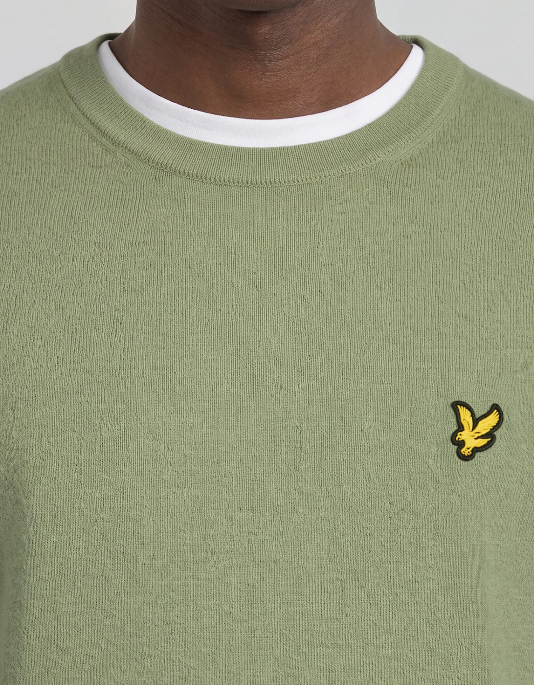 Cotton Merino Crew Neck Jumper