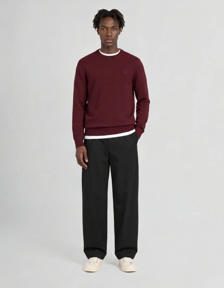 Merino Wool Crew Neck Jumper