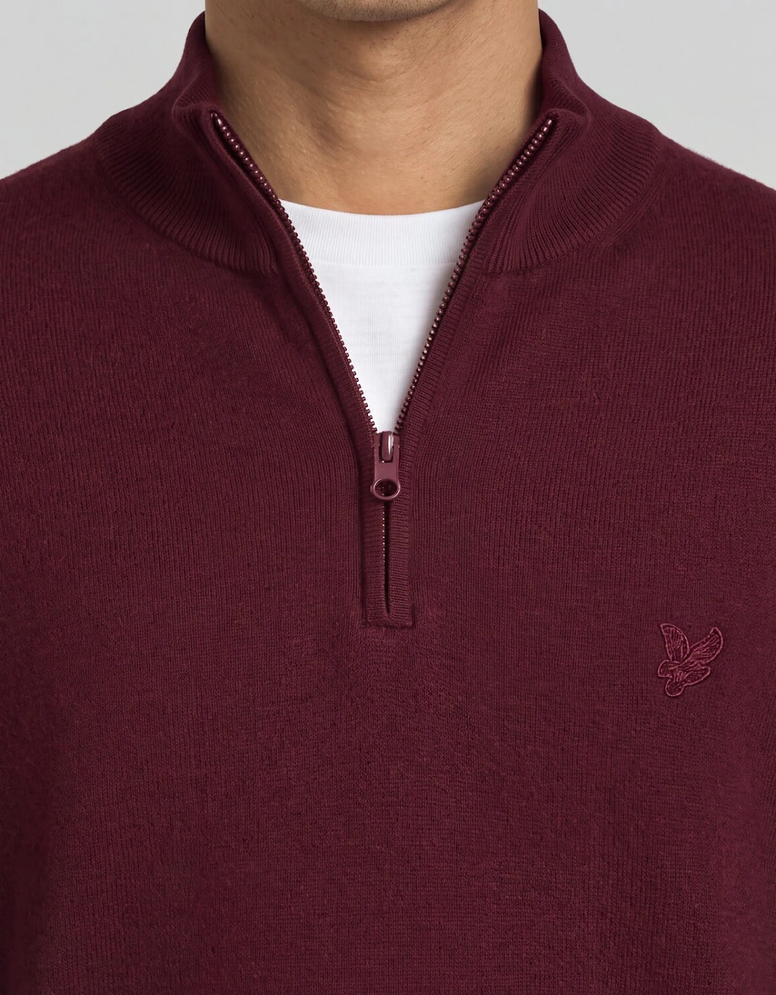 Merino Wool 1/4 Zip Jumper