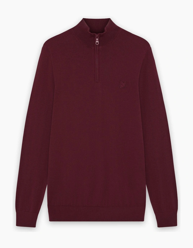 Merino Wool 1/4 Zip Jumper
