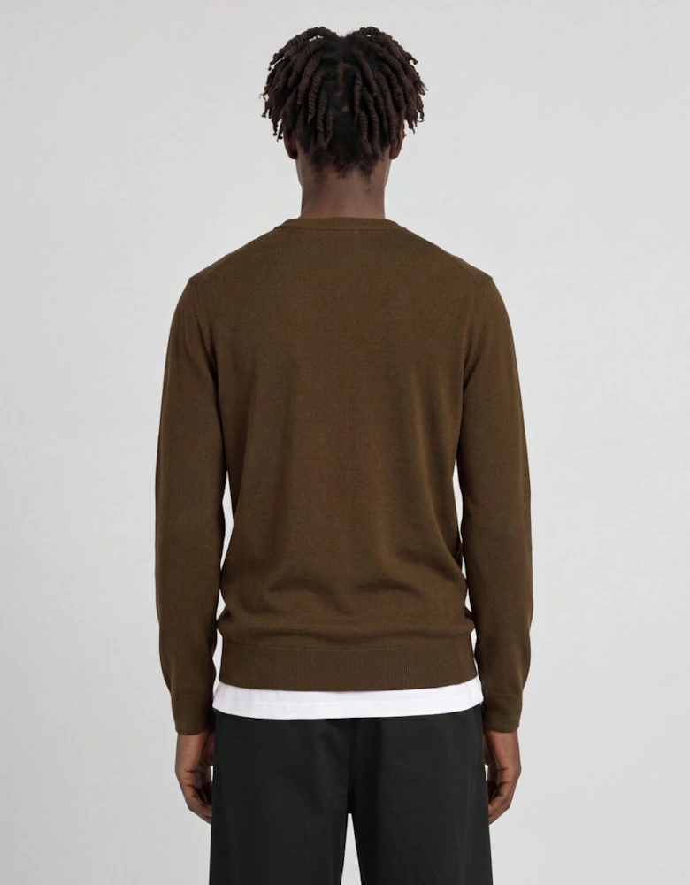 Cotton Merino Crew Neck Jumper
