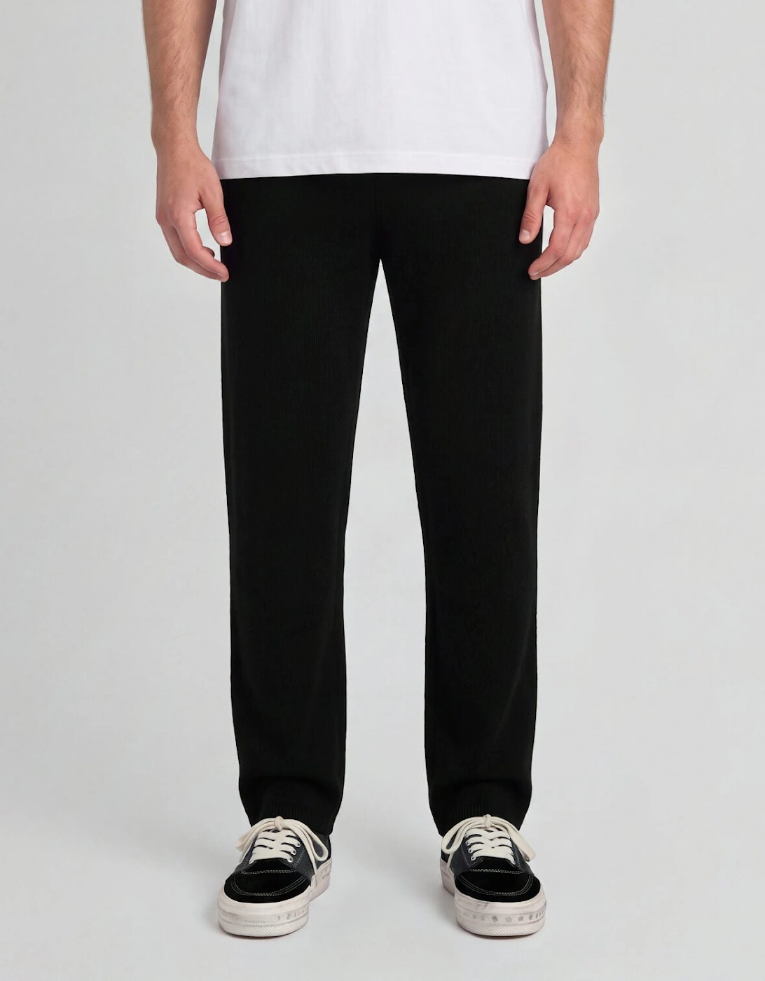 Cotton Merino Knitted Joggers