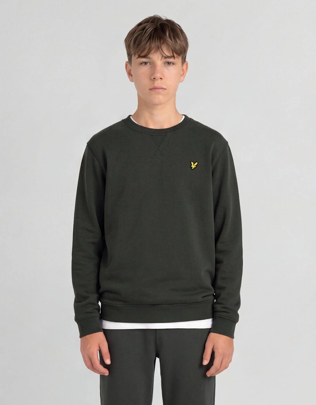 Cotton Crew Neck Sweatshirt