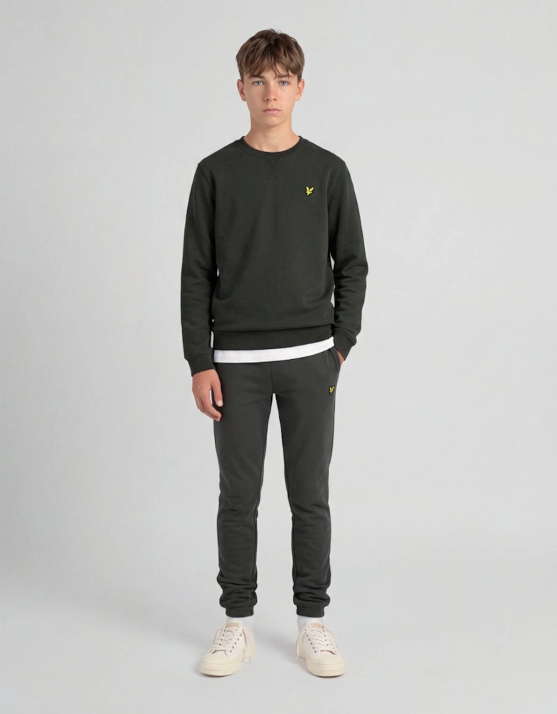 Cotton Crew Neck Sweatshirt
